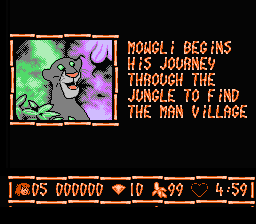 the jungle book nes music